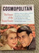 Vintage Cosmopolitan Magazine, Sept 1958 Don Murray Hope Lang Vintage Cosmopolitan Magazine, Sept 1958 Don Murray Hope Lang