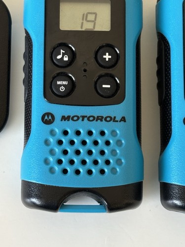 Motorola Talkabout T100TP - Two Way Radio, 22 Channel Walkie Talkie Lot Of 2 - Zdjęcie 5 z 17