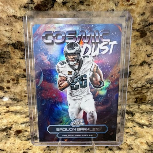 2025 Topps Cosmic Chrome Saquon Barkley Base (RAW)