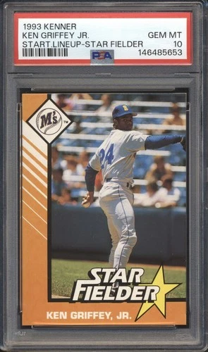 1993 Kenner Starting Lineup SLU STAR FIELDER Ken Griffey Jr PSA 10 MARINERS HOF