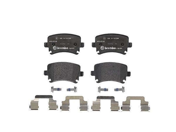Brembo P 85 095 Bremsbelagsatz, Scheibenbremse FüR Audi Seat Skoda VW-image