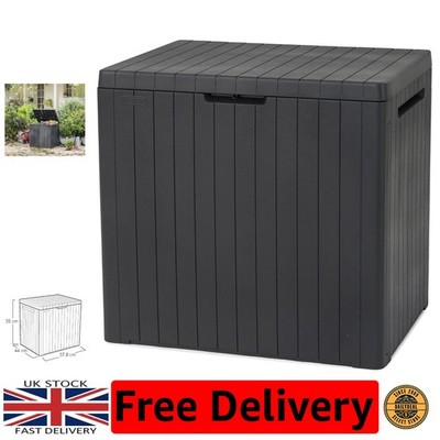 113L Umweltfreundliche Outdoor Aufbewahrungsbox - Perfekt für Balkone & kleine Gärten