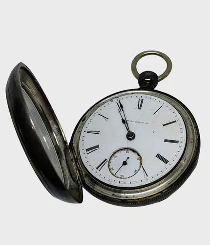 Antique Illinois Pocket Watch c.1883 18s 11J Coin Silver - NO Key