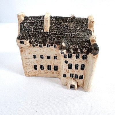 John Putnam Heritage Houses Traquair House Scotland Ceramic Miniature Vintage
