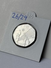 2011 Olympic Volleyball 50p Coin Fifty Pence Circulated Good Condition London