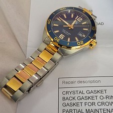 TAG Heuer Formula 1 WAZ1120 41mm Quartz Blue Dial Two-Tone Bracelet Date