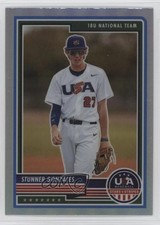 2023 Panini USA Baseball Stars & Stripes Silver Prizm Stunner Gonzales #8 2id