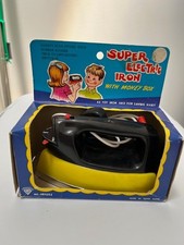 vintage toy iron moneybox with box savings bank