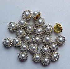 24 jewelry beads, referred to in China as "Sunflower Drill Round Bead", 12mm