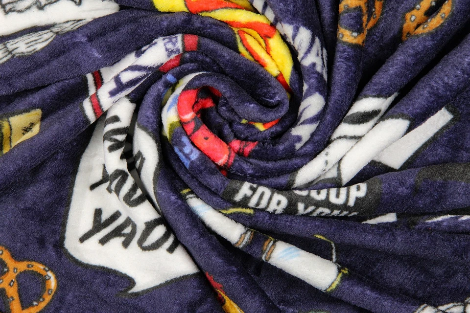 Manta de felpa Seinfeld TV Show Master Of Your Domain Logo 46' x 60' Foto 2 de 4