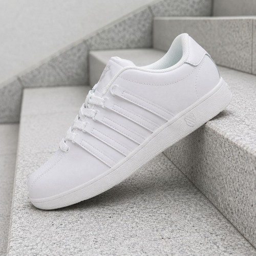 K-Swiss Classic VN Varsity Low White 83343-101 GS New