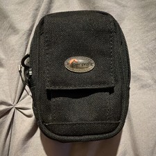 Lowepro Z10 Black Nylon Compact Camera Case Pouch Accessory Compartments