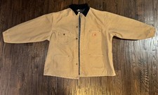 Vintage Tan/Beige Carhartt Blanket Lined Detroit Jacket Men's Size 3XL
