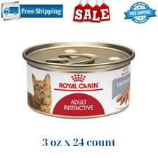 Royal Canin Feline Health Nutrition Instinctive Adult Loaf in Sauce Cat Food,3oz