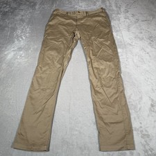 Uniqlo Pants Mens 34x34 Beige Slim Fit Stretch Chino Dress Casual Work Office