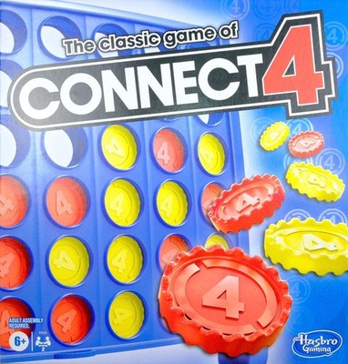 Hasbro Connect 4 Classic Strategie Brettspiel 2020 - 2 Spieler (6+) vollständig