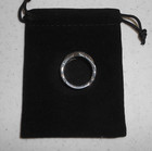 Night Rider Valkyria Sterling Silver 925 Rare MOISSANITE Ring Band (Size 9) — photo 5