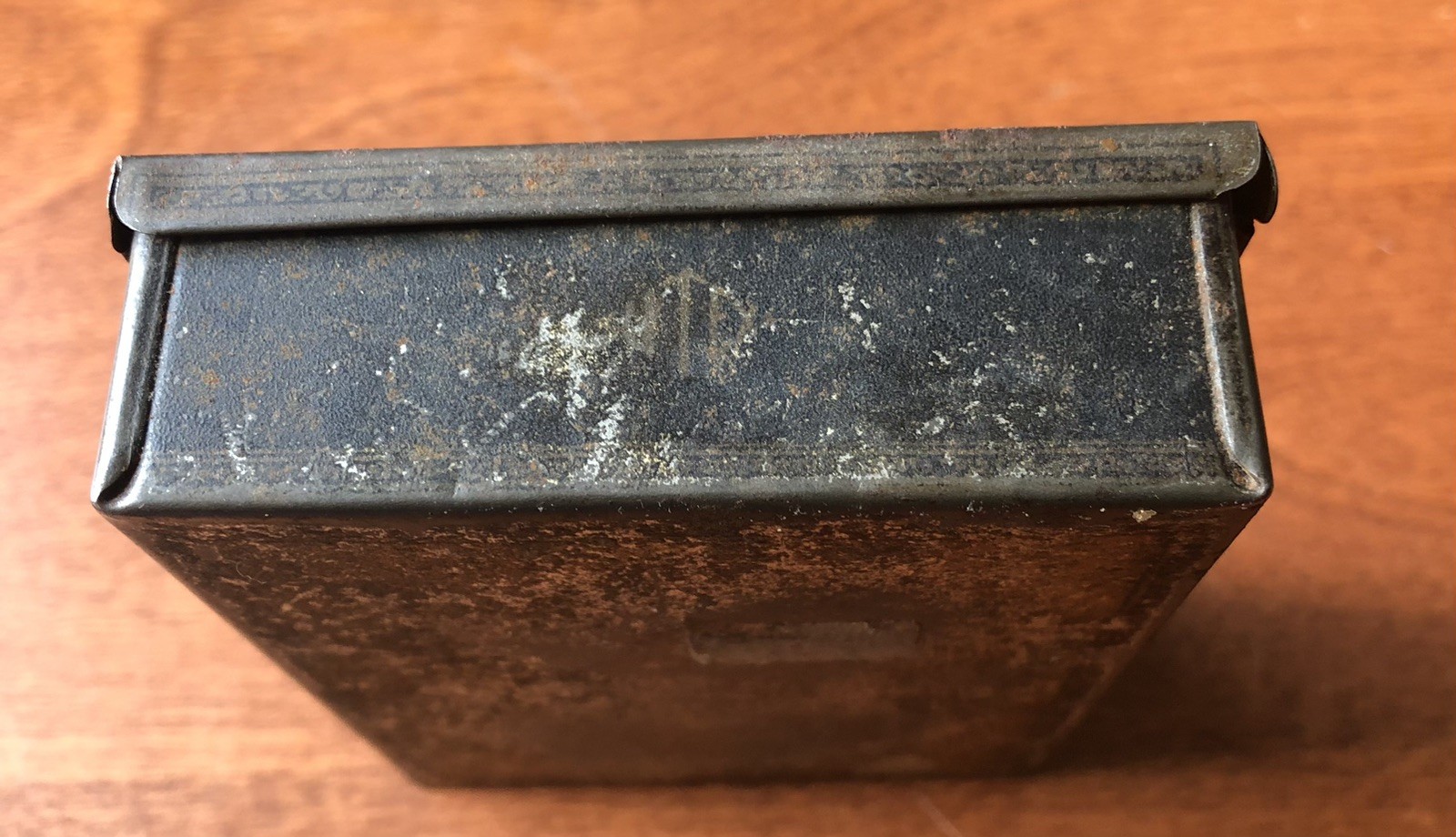 1930s VINTAGE “CUTEX FIVE MINUTE SET” COSMETICS TIN METAL EMPTY