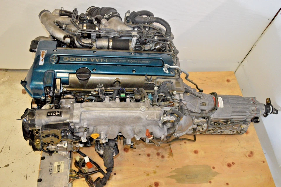 MOTOR JDM 2JZ-GT TWIN TURBO MOTOR VVTI 3.0L DOHC TOYOTA ARISTO SUPRA. Foto 2 de 4