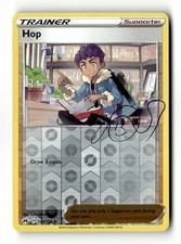 trainer hop pokemon card value Hop OC Miscut Full Art Trainer CGC Mint 9 Pokemon Card 073/073