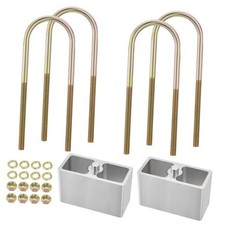 4 inch Universal Leaf Spring Lowering Block Kits, 5" 4 inch Lowering Blocks