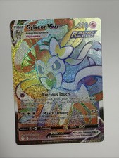 2021 Sylveon VMAX 211/203  Rainbow Secret Rare Pokemon TCG Evolving Skies NM on eBay