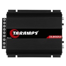 Taramps TS 800x4 2 Ohms Black Multichannel Stereo Amplifier 800 Watts Rms, 4