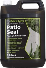 Bond It Builders Complete Patio Seal - Paving And Patio Sealer - Clear Liquid --