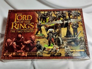 GW Lord Of The Rings Uruk-Hai Siege Assault Ballista NIB 2002 OOP Metal W 4 Crew
