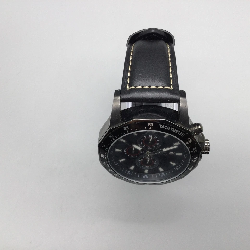 Invicta Sea Spider relógio masculino 53mm cronógrafo preto 100M 1933 nova bateria - Imagem 3 de 4