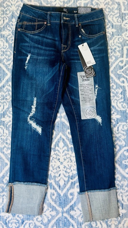 1822 Denim Taylor Crop Skinny Jeans Size 4