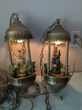 VTG Working Greek Goddesses and Mill Oil Rain Lamp 