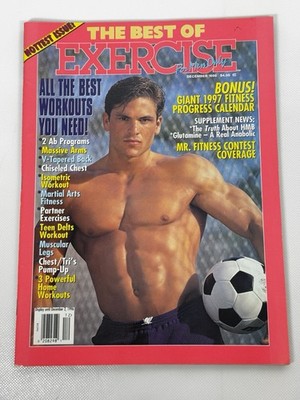 1996 Dec THE BEST OF EXERCISE FOR MEN ONLY Magazine VG/FN 5.0 Mr Fitness Contest