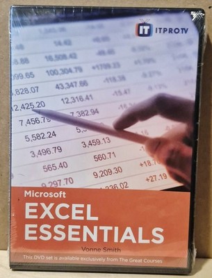 Microsoft Excel Essentials by Vonne Smith (DVD 4-DISC SET) The Great Courses NEW