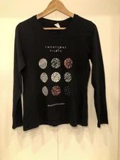 Twenty One Pilots Blurryface Women's Small Black Rock Band Long Sleeve Tee