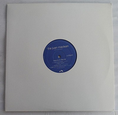 THE JUAN MACLEAN - LOVE IS IN THE AIR 12'' VINYL 2006 ASTRALWERKS ASW60965 *VG+*