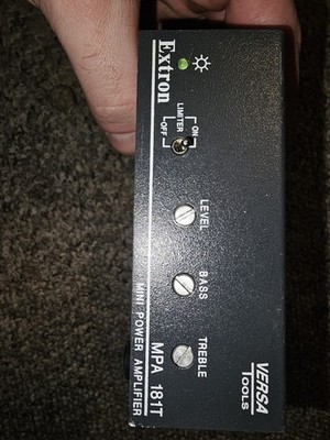 Extron MPA 181T Mini Power Amplifier 18W 70V / 4 8Ω   Tested