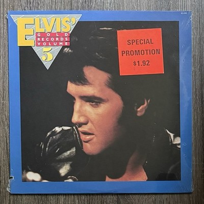 Elvis Presley~Elvis' Gold Records Volume 5 AFL11-4941 SEALED LP