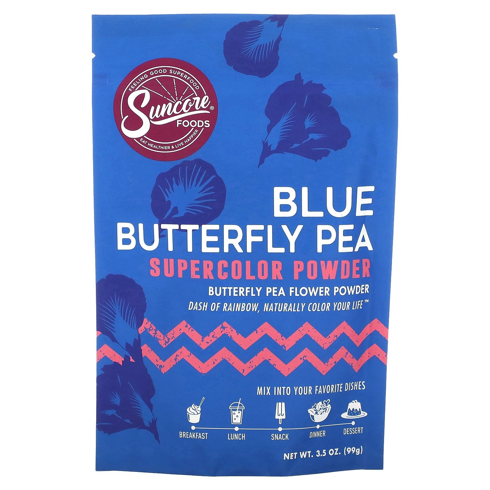 Blue Butterfly PEA, Supercolor Powder, 3,5 унции (99 г)