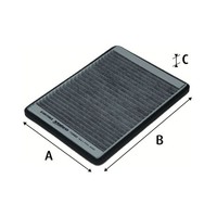 Valeo Innenraumfilter Aktivkohlefilter Passend FüR Renault Megane | 715868