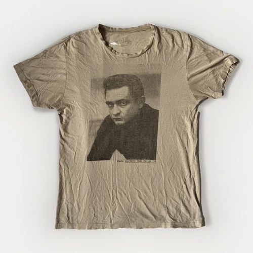 Vintage Johnny Cash T-Shirt M Rare Faded Thrashed Soft Music Vintage vintage concert t-shirt, vintage, single stitch, B+ condition