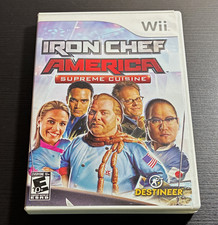 Destineer Iron Chef America: Supreme Cuisine Wii Cooking E10+ 2008 Manual