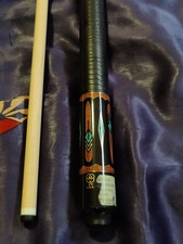 McDermott Pool Cue M2-9A The Knight Excellent Condition Leather Wrap QR I-2shaft