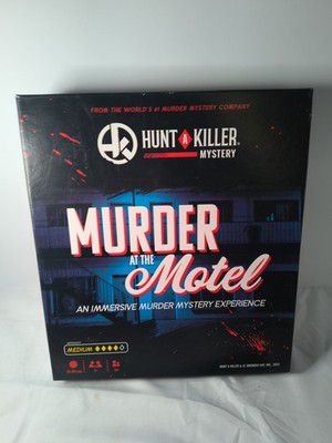 Hunt A Killer Murder at The Motel Murder Mystery Game Level Medium 4/5 Stars