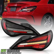 For 2014-2019 Mercedes-Benz CLA250 Full LED Sequential Greeting Lamp Tail Lights