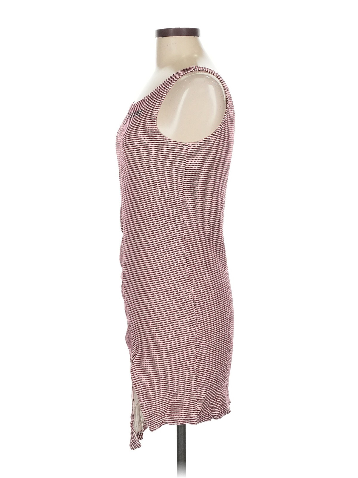 Mango Women Gray Casual Dress M thumbnail 4