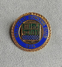 Bellfield Bowling Club - Enamel Pin Badge Bowls Sports UK