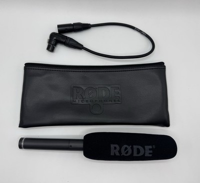RØDE NTG-2 Shotgun Condenser Microphone w/ Windscreen Cable Pouch Made in Austra