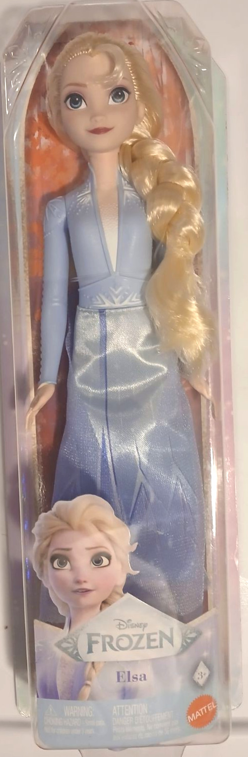 Disney Frozen Elsa Doll Blue Dress NEW in Package