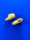 VINTAGE BARBIE FRANCIE SKIPPER YELLOW  ANKLE BOOTS JAPAN FROM 1960'S 1970'S